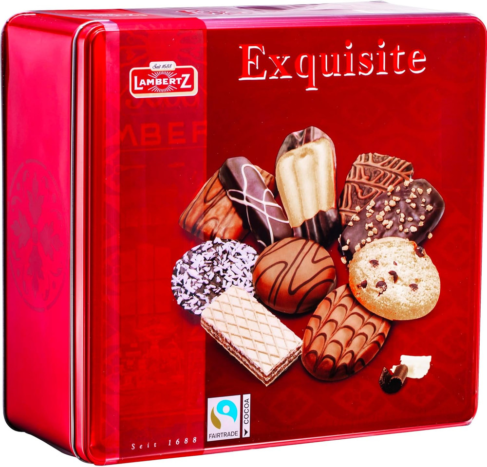 Lambertz European Easter Cookie Tin – 92 Assorted Cookies, 10 Varieties – Easter