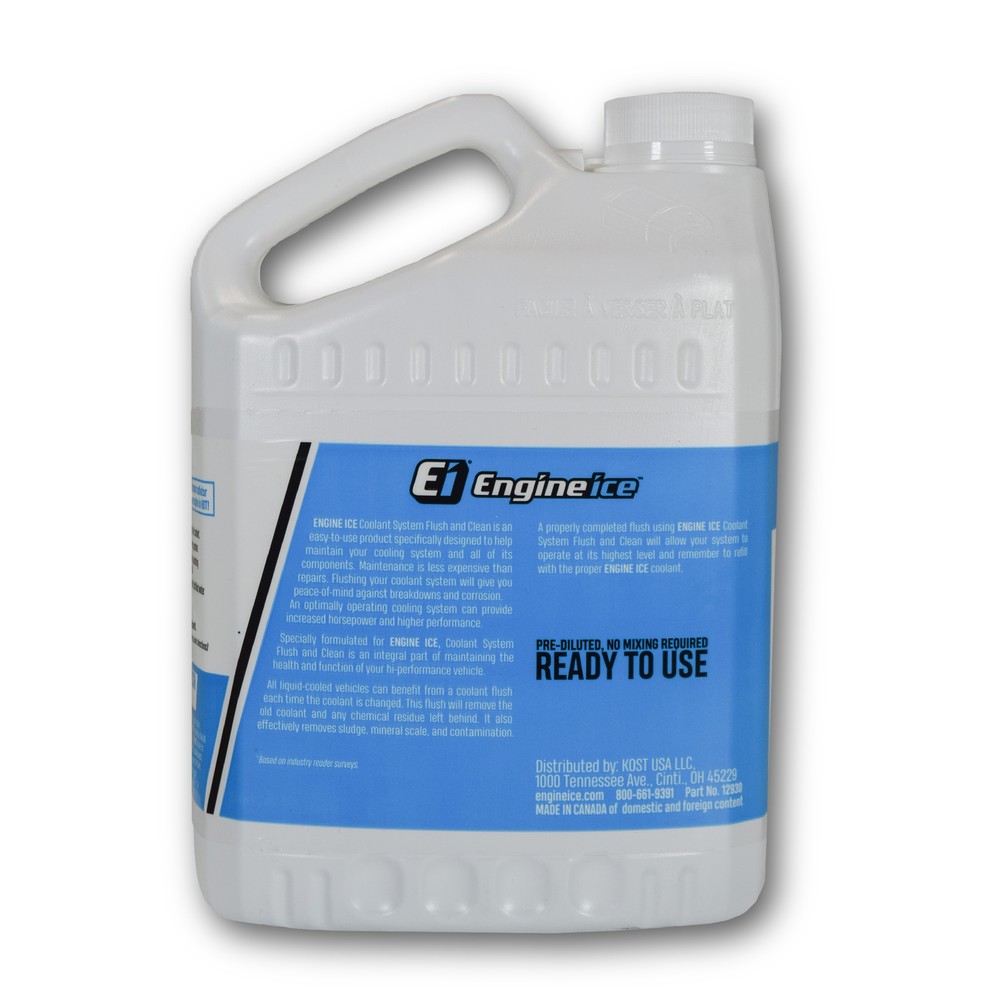 Engine Ice Coolant System Flush and Clean - 0.5 Gallon (4 Pack)