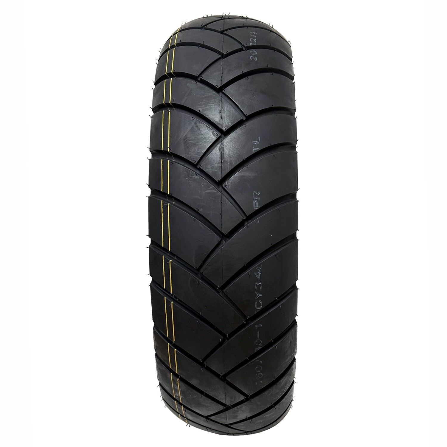 MMG 160/80-15 (74P) Rear Motorcycle Tire - Tubeless Black Wall DOT Street