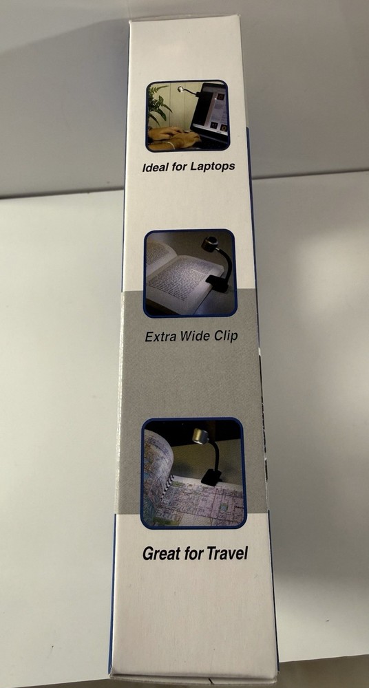 NOS Capstone The Handy Light Hands Free Clip LED Multi-Task Light Magnetic Base