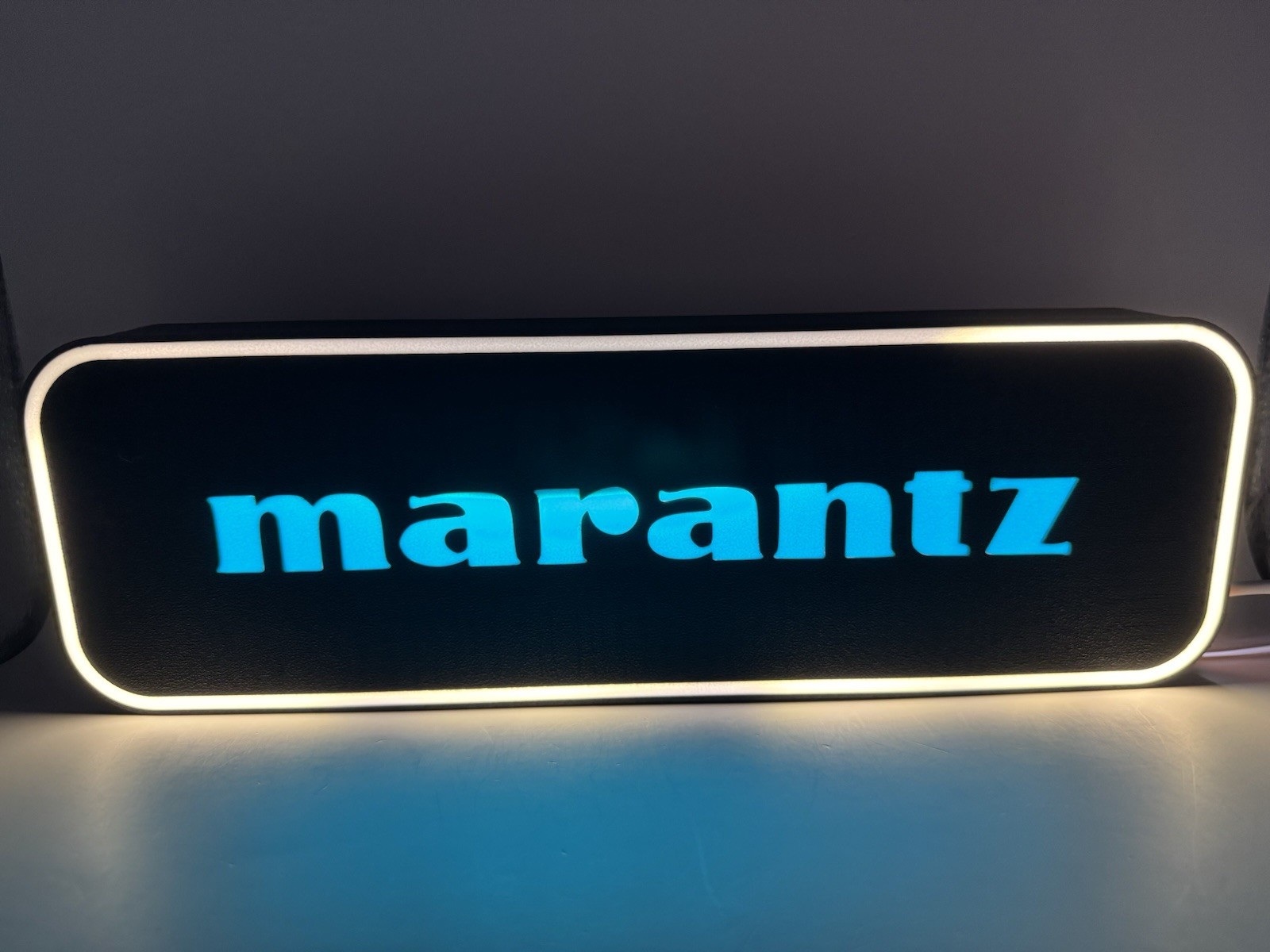 Marantz Light Up LED Sign - Vintage Audio Stereo Equipment - USB Powered