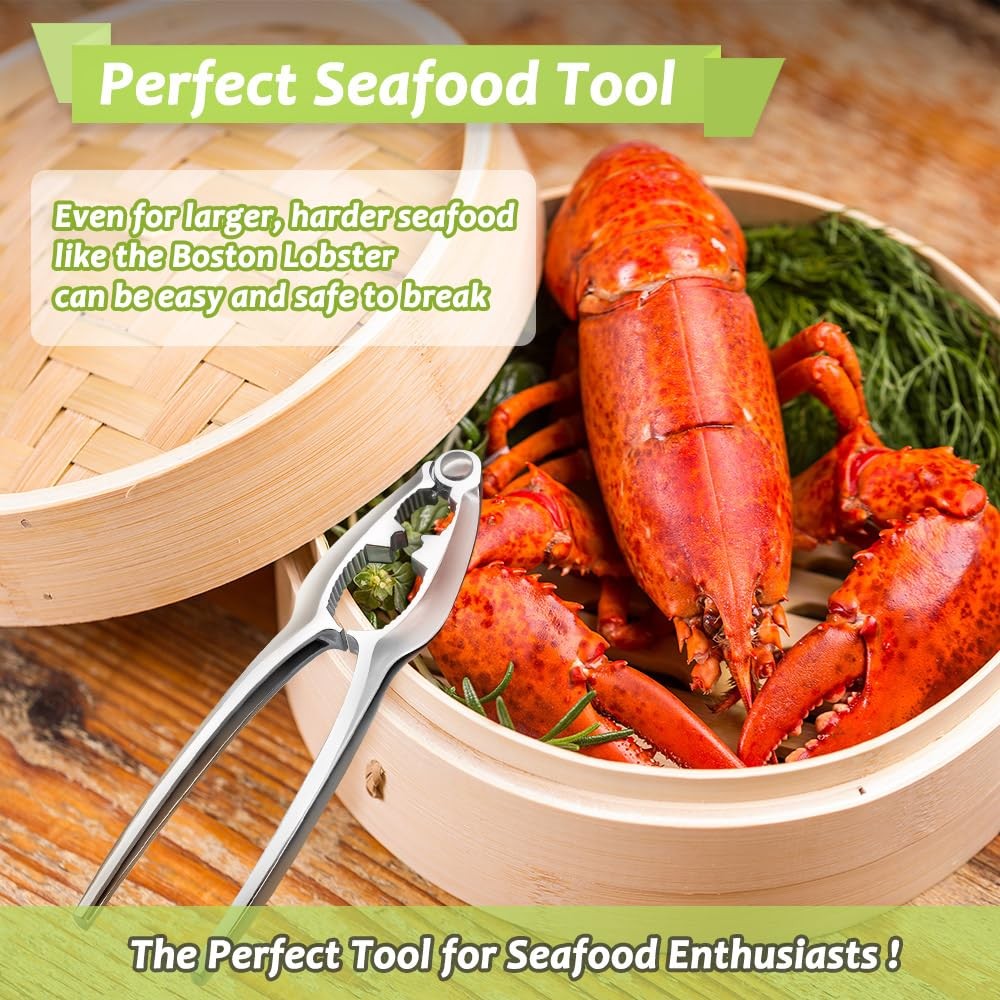 Stainless Steel Lobster Cracker and Pick Tools Set