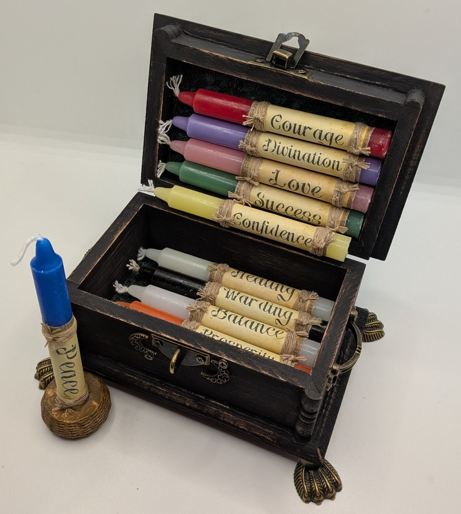 Spell Candle Set with Chest