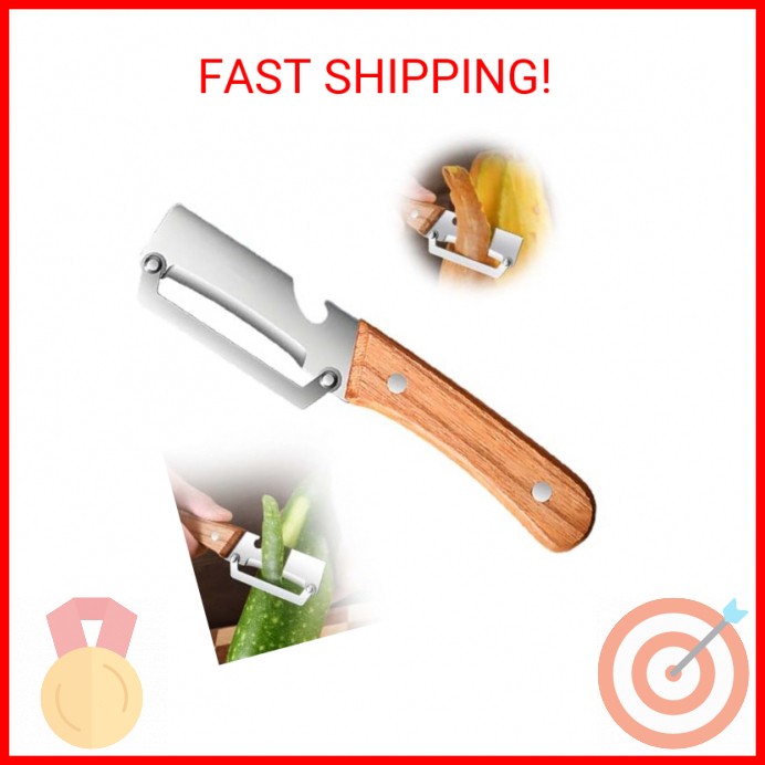 Multi-Functional Vegetable Peeler for Kitchen, Ultra-Sharp Stainless Steel Blade