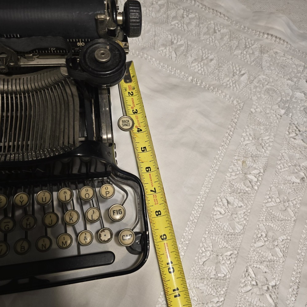 Corona 3 Antique Folding Typewriter With Case