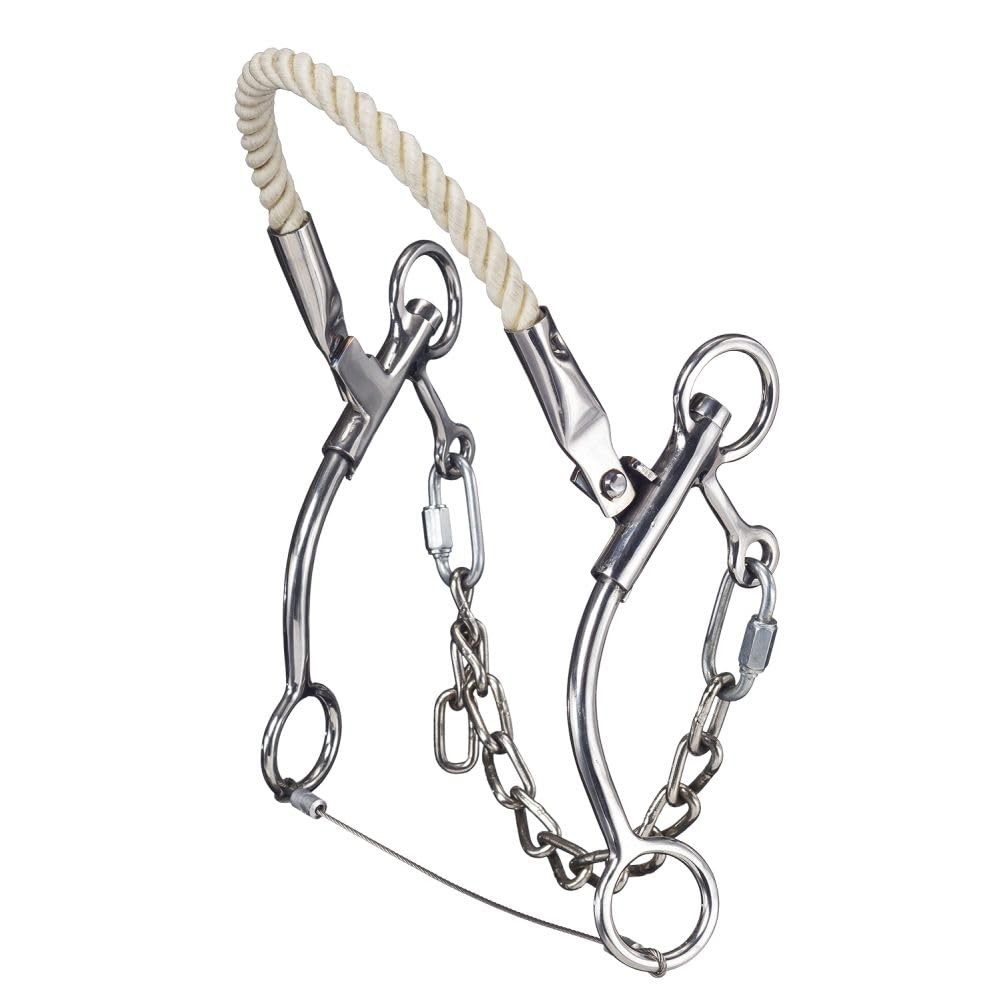 Tough 1 Rope Nose Hackamore 5, black