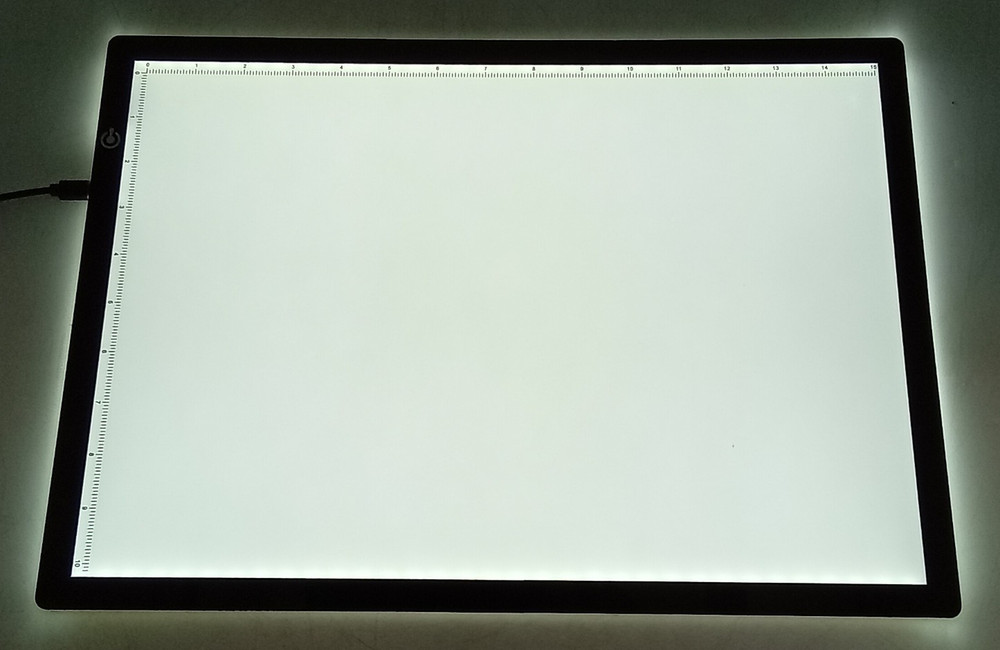 RTjoy A3 Slim LED Light Tracing Box Pad Adjustable USB Powered Board