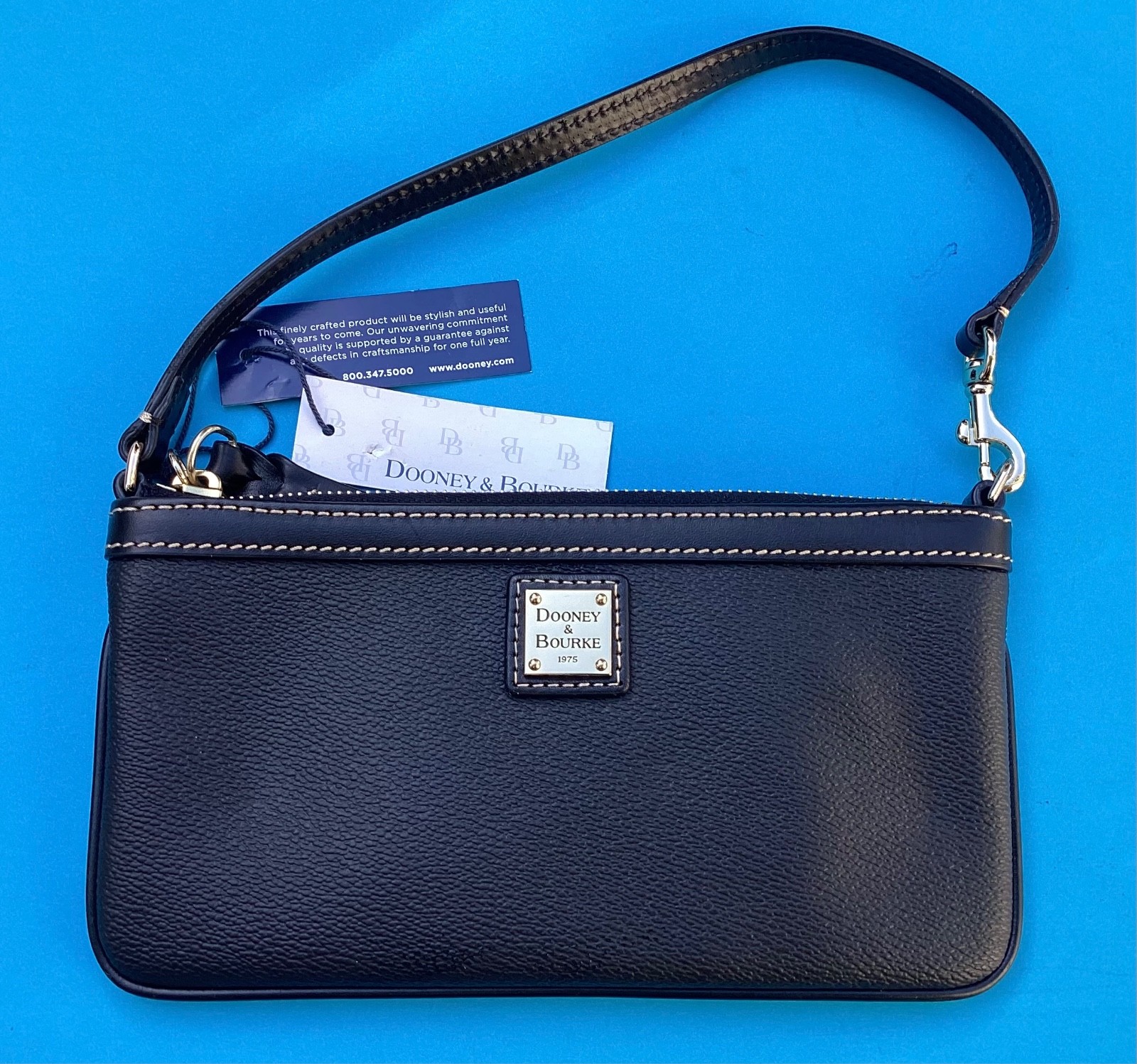 Brand New Dooney & Bourke "Never Grow Up" Disney Peter Pan Wristlet