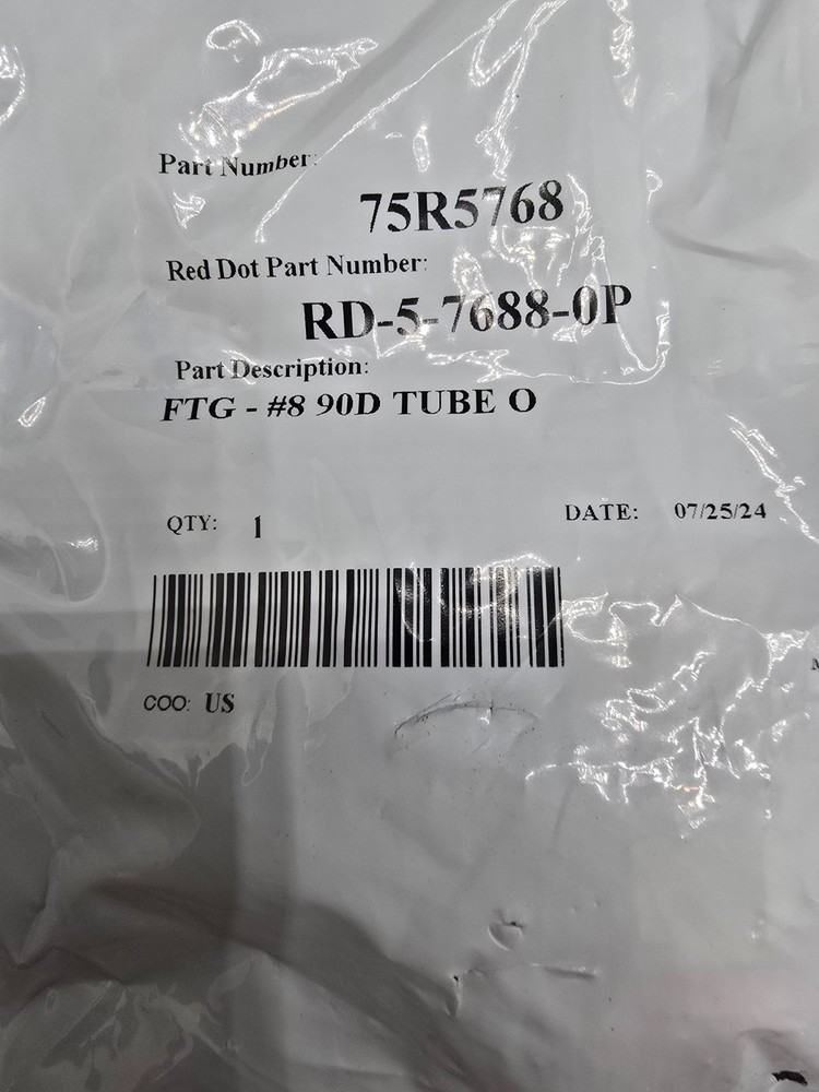 RED DOT 75R5768 Compressor Service Valve