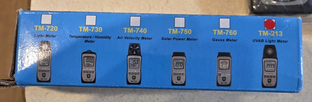 Tenmars TM-213 UVAB Light Meter