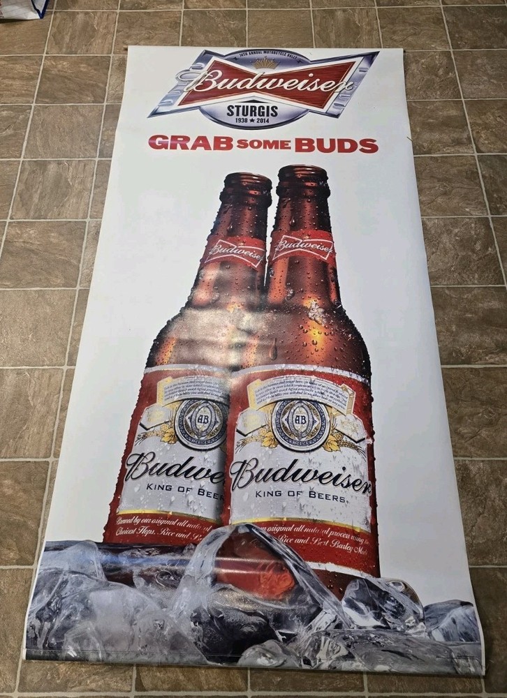2014 Budweiser Sturgis Biker Babe Banner