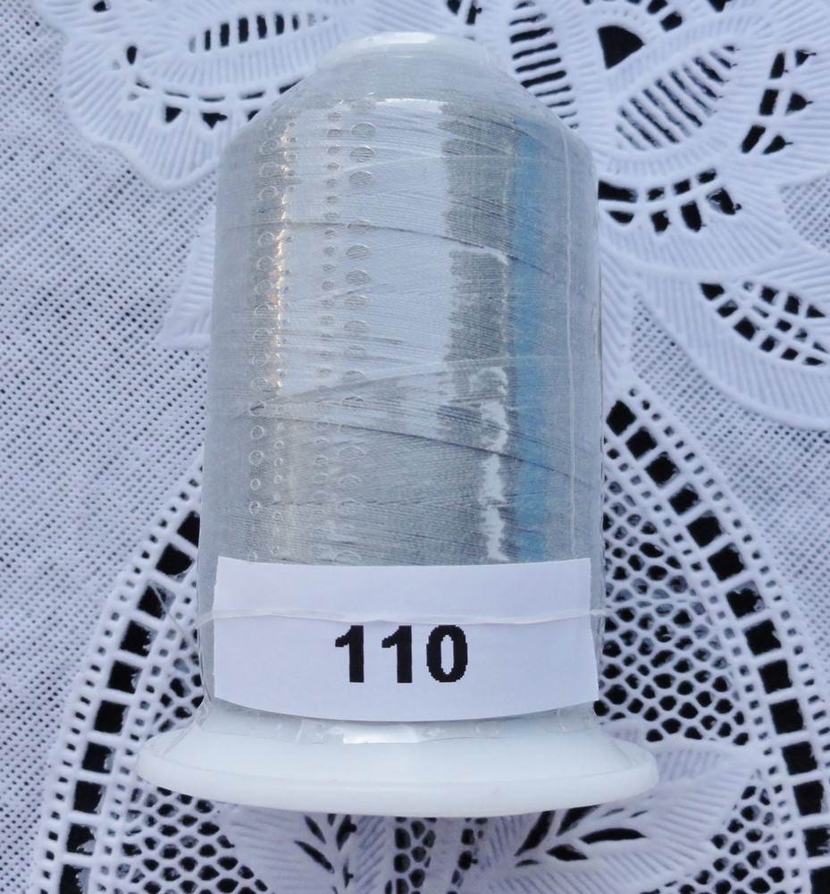 1 NEW Gray #110 GUTERMANN miniking 100% polyester thread 1094 yds Spool