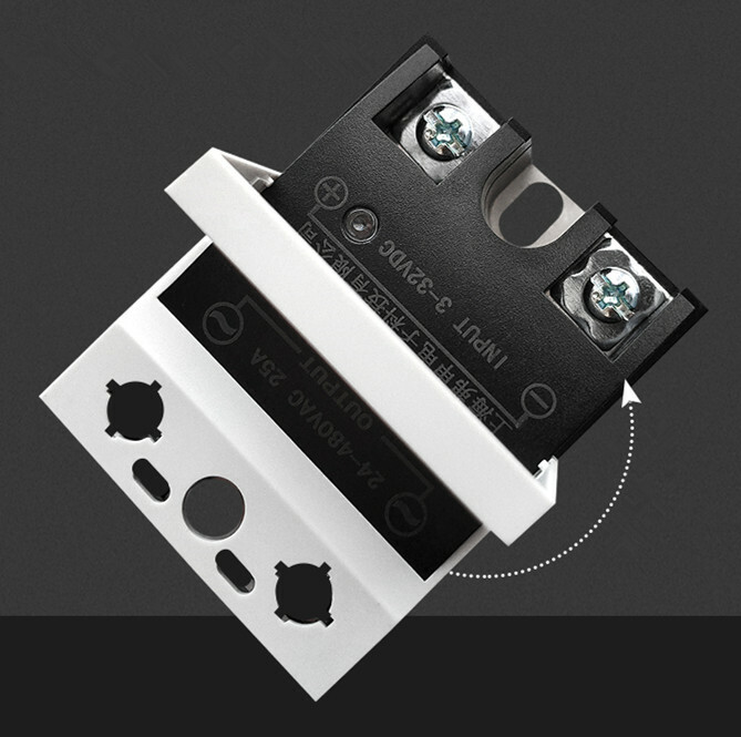 Single-phase solid state relay SSR-25 10A~90A solid state relay DC control AC