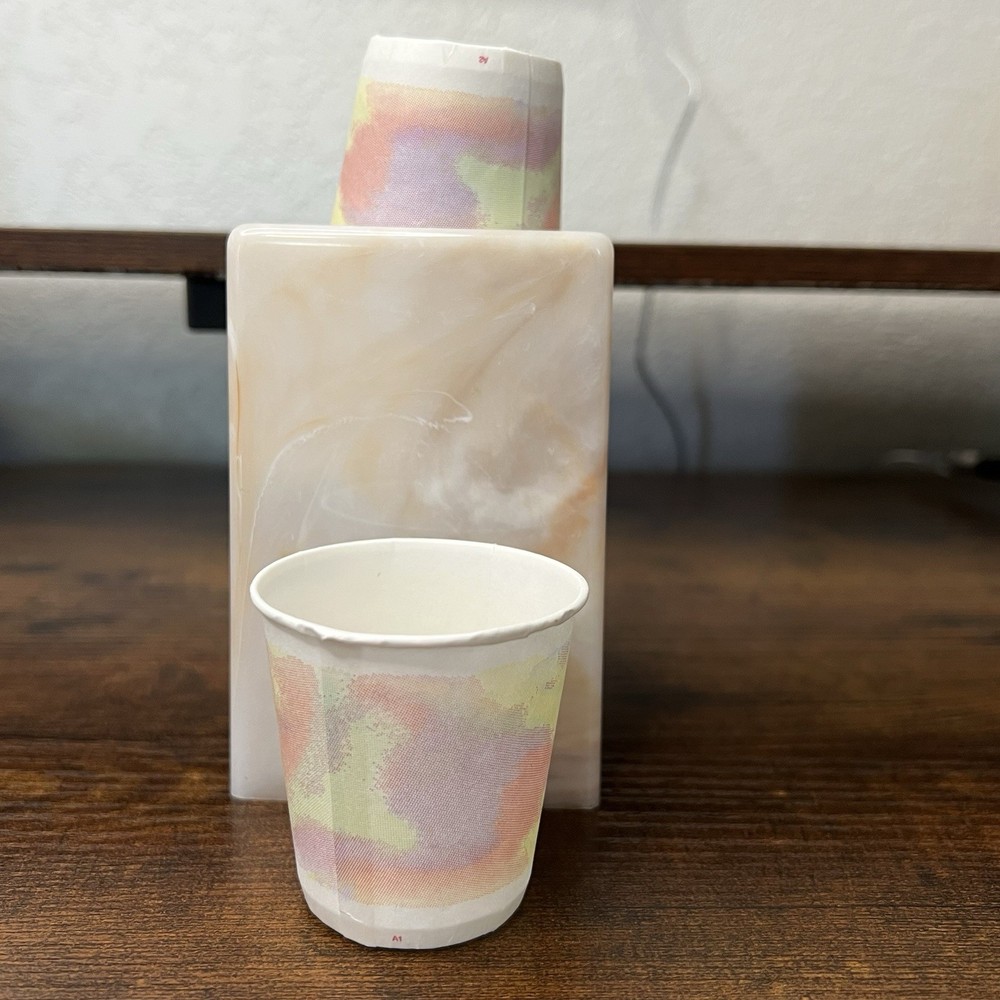 DIXIE 50pcs+ 3oz Bathroom Cups with Dispenser