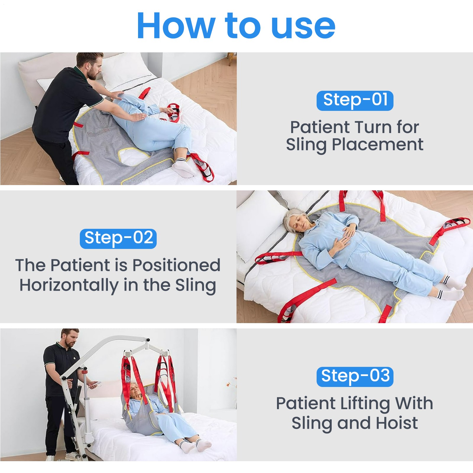 Upgrade Electric Patient Lift Electric Patient Transfer Lift For Home Use 510LBS