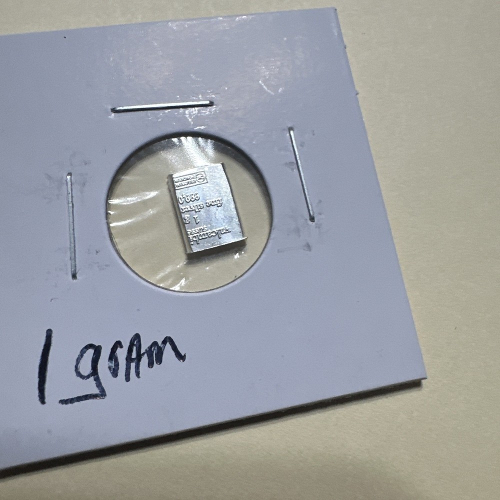 Valcambi Silver Gram .999