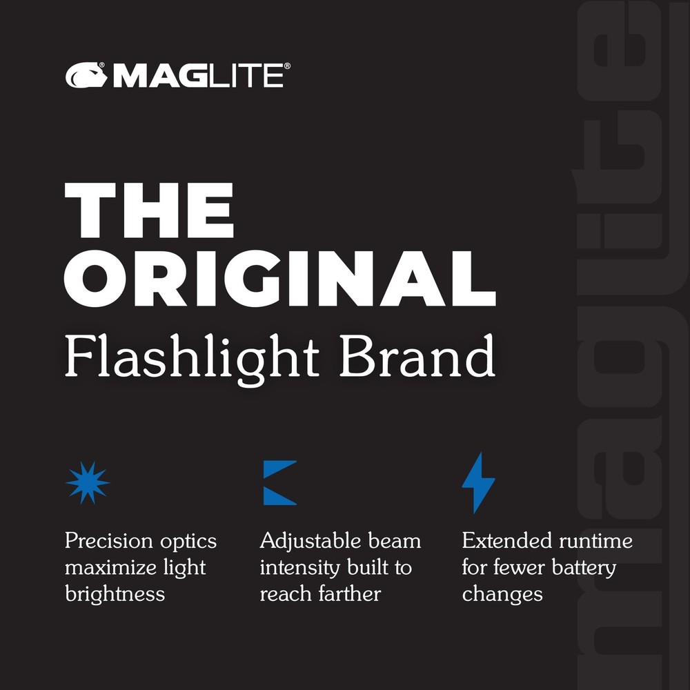 Mini Incandescent Flashlight – Compact, WaterResistant, Twist On/Off, 2Cell A...
