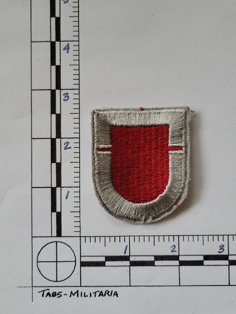 US Army modern era Airborne Beret Flash Patch A0142