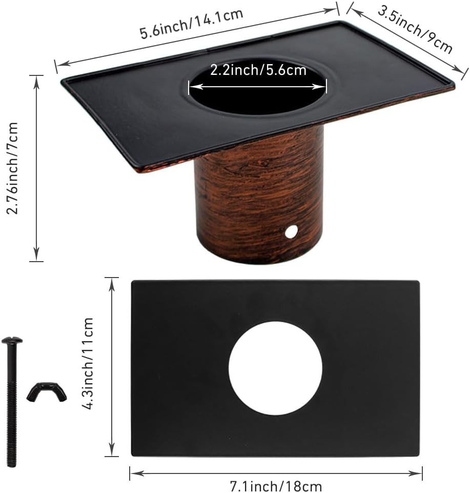 Rust-Resistant Rain Chain Gutter Adapter: Efficient and Chic Rainwater Solution