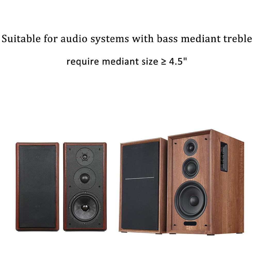 2PCS 3 Way Speaker Crossover PUV-W3 200W Passive Crossover For HiFi Home Audio