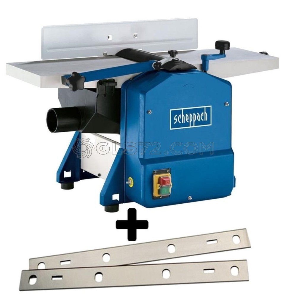 230V PLANER THICKNESSER SCHEPPACH HMS850 + REPLACEMENT 2 PLANING KNIVES