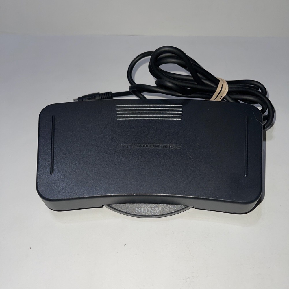 Sony Foot Control Unit FS-80 for Dictation Transcriber Machine UNTESTED!
