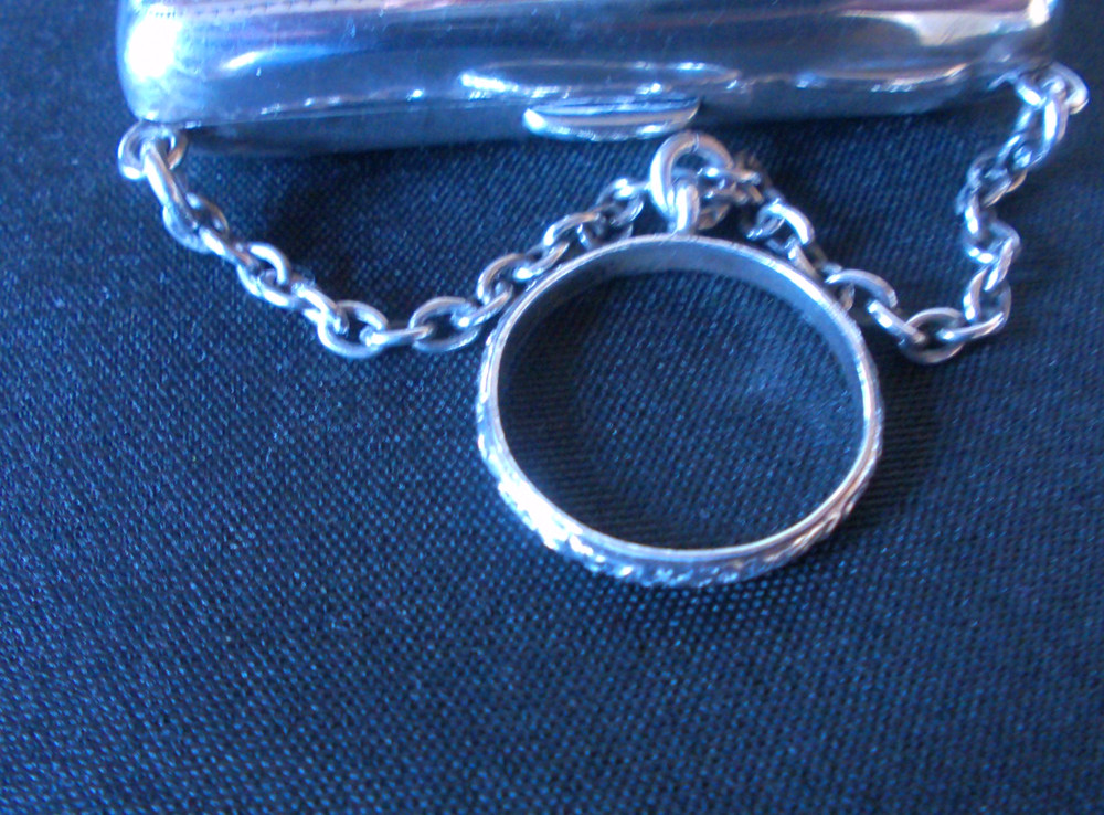 Solid Silver Beautiful Purse Hallmark Dated 1903 By Thomas Bishton Birmingham