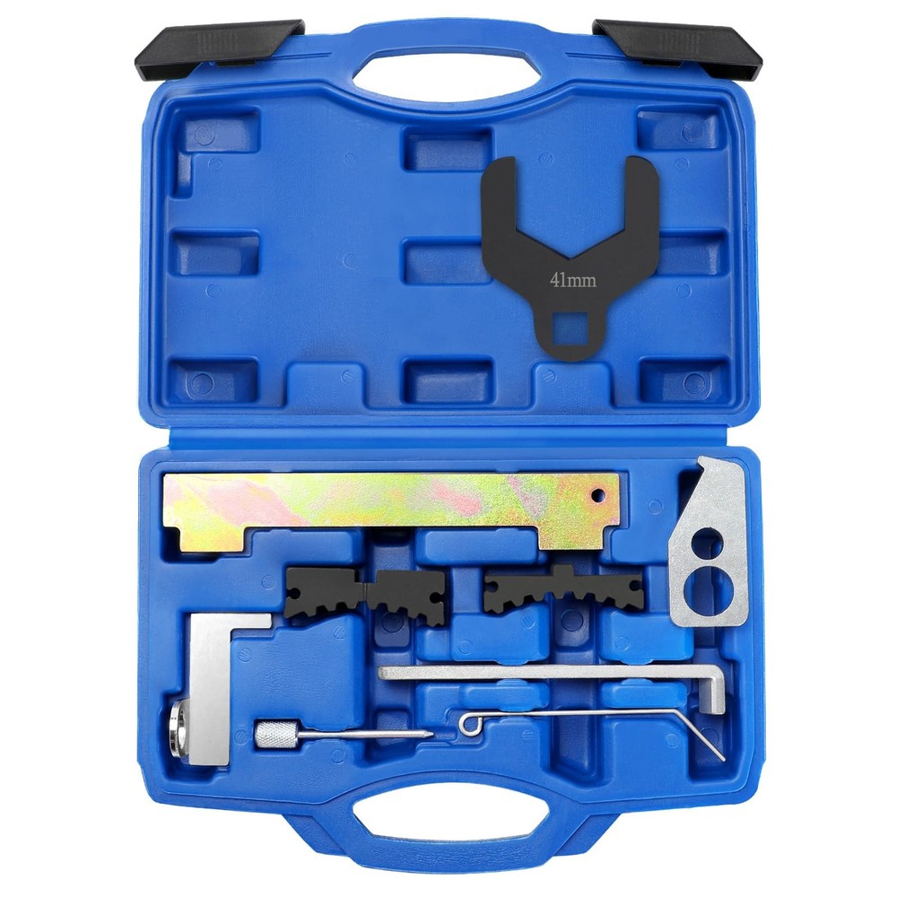 BETOOLL Engine Camshaft Alignment Locking Timing Tool Kit, 9 PCS, Blue