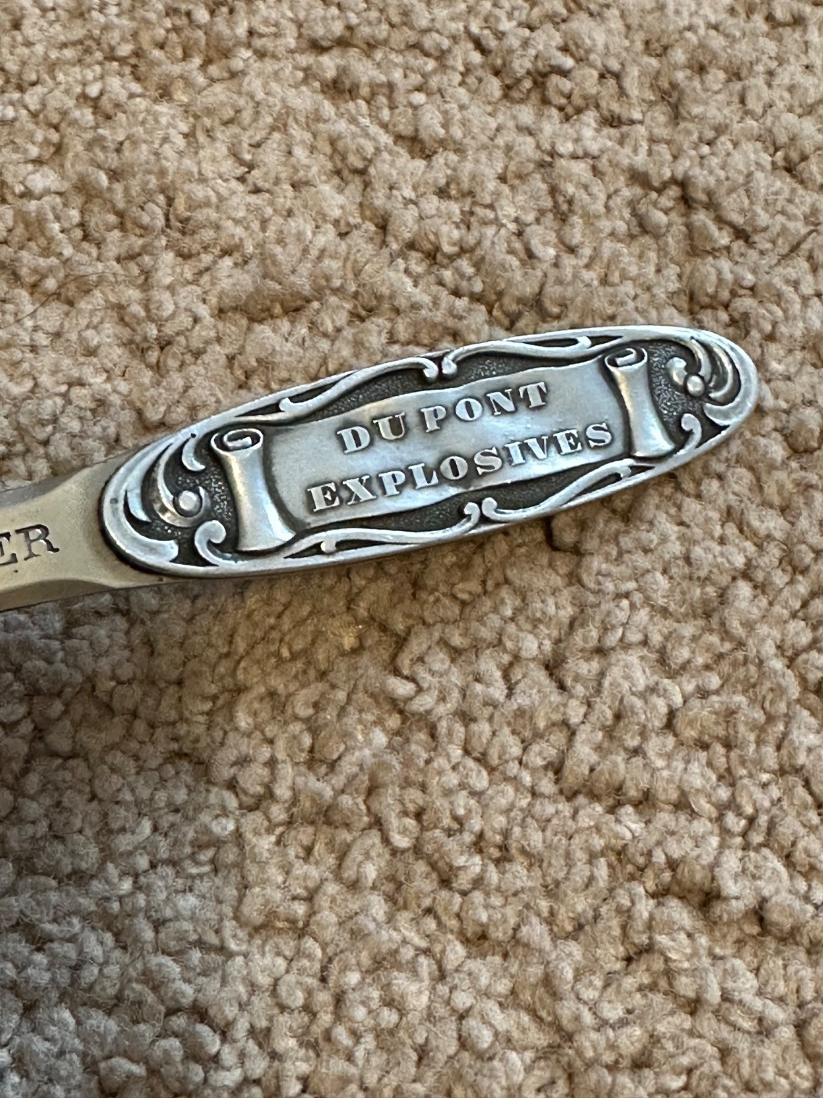 Hercules Powder DuPont antique mining advertising letter opener