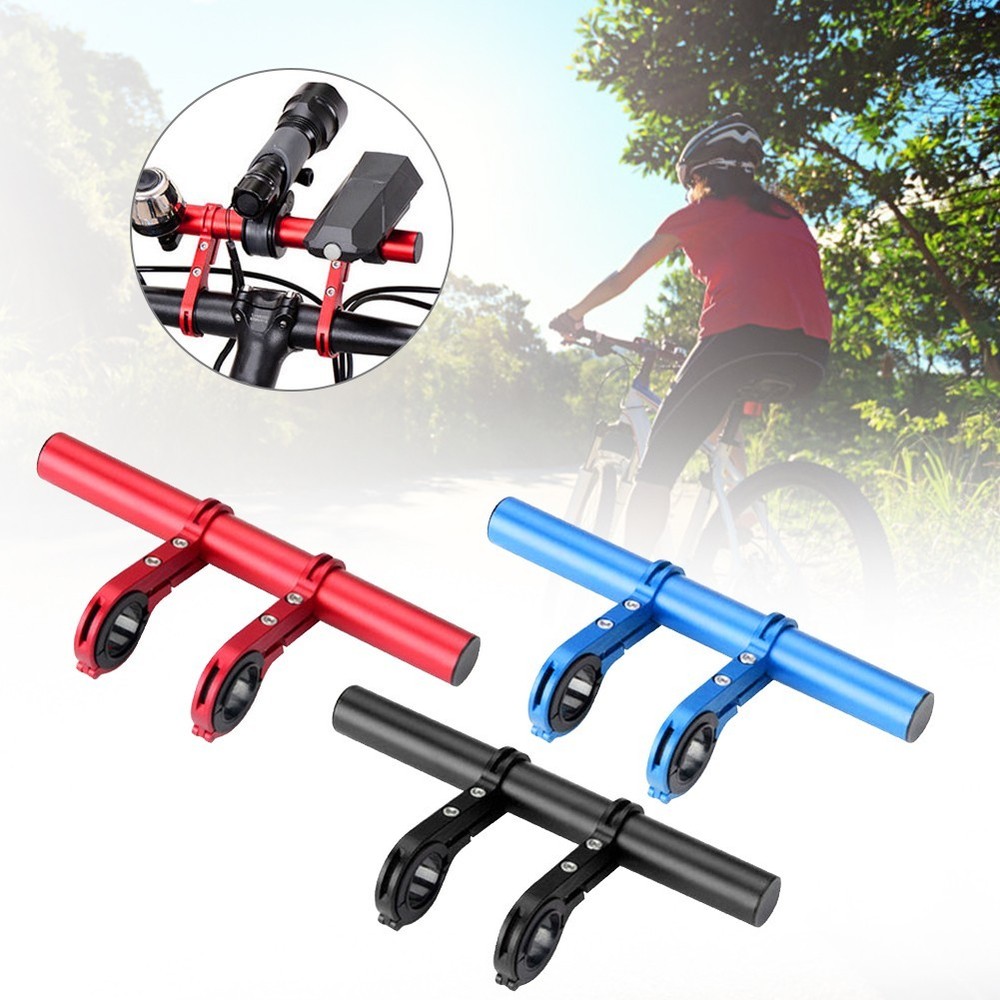 Bicycle Multifunction Handlebar Extension Frame Extend Bracket Bike Light