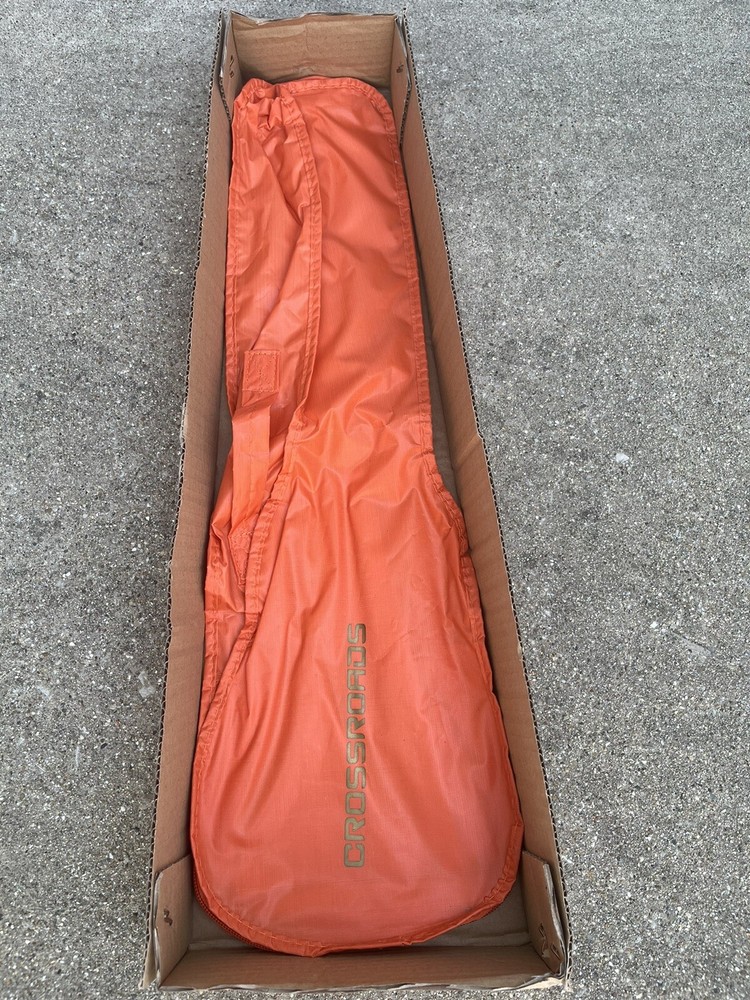 Crossroads Ukulele Orange Mini Guitar Instrument Stringed Adjustable Knob