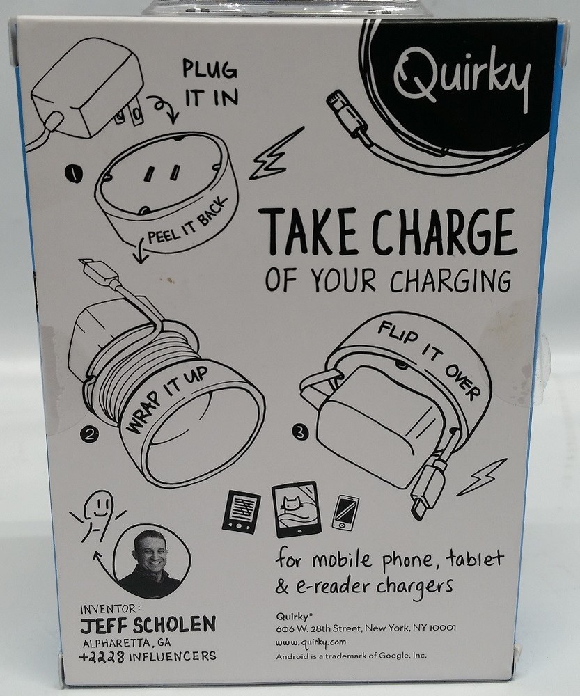 Quirky Powercurl Mini Universal Gray