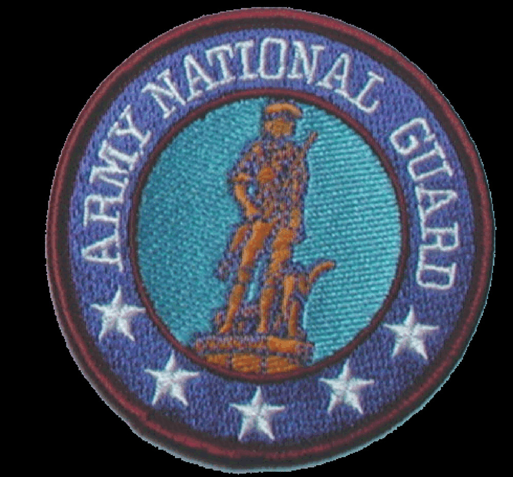 US Army National Guard  Patch 3"  Round