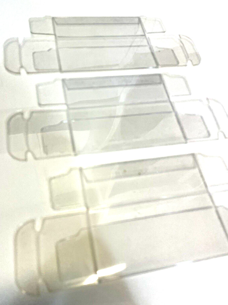 AFX 1:64 Scale 3 x Plastic Display Cases New