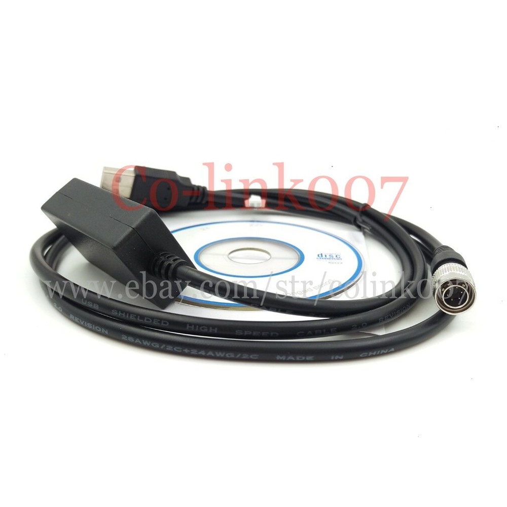 6Pin to USB Transfer Data Cable for Total Station (win7 win8)