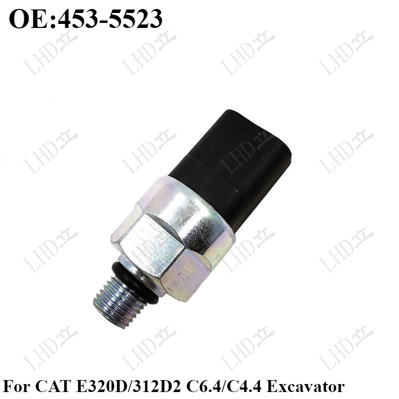 Pressure Sensor 453-5523 For CAT E320D/312D2 C6.4/C4.4 Excavator~