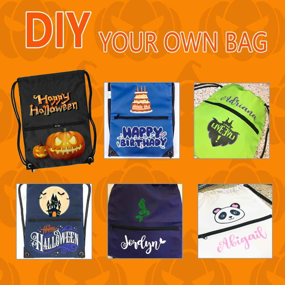 Drawstring Backpack Bag - Sport Gym Sackpack