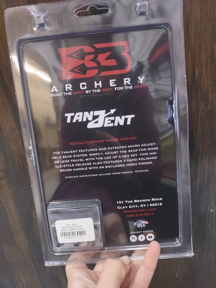 B3 Archery Release Cerakote Brass TanJent