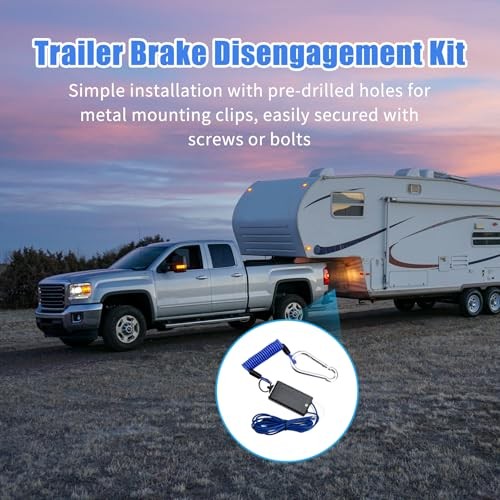 Trailer Breakaway Switch Trailer Emergency Electric Break Switch 12V 4FT