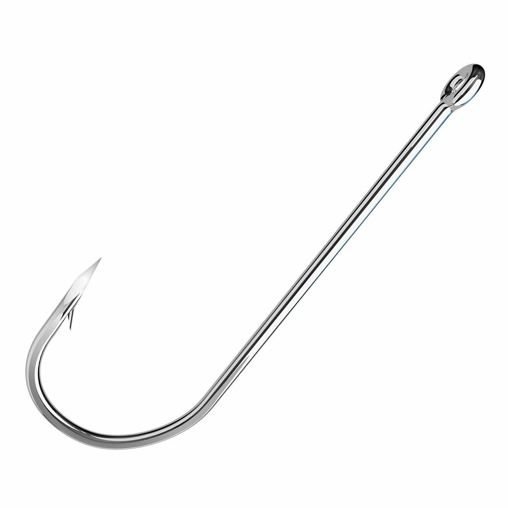 Eagle Claw Trokar TK608 Spinnerbait Hook Bulk Pack 50  Nickel or Platinum Black