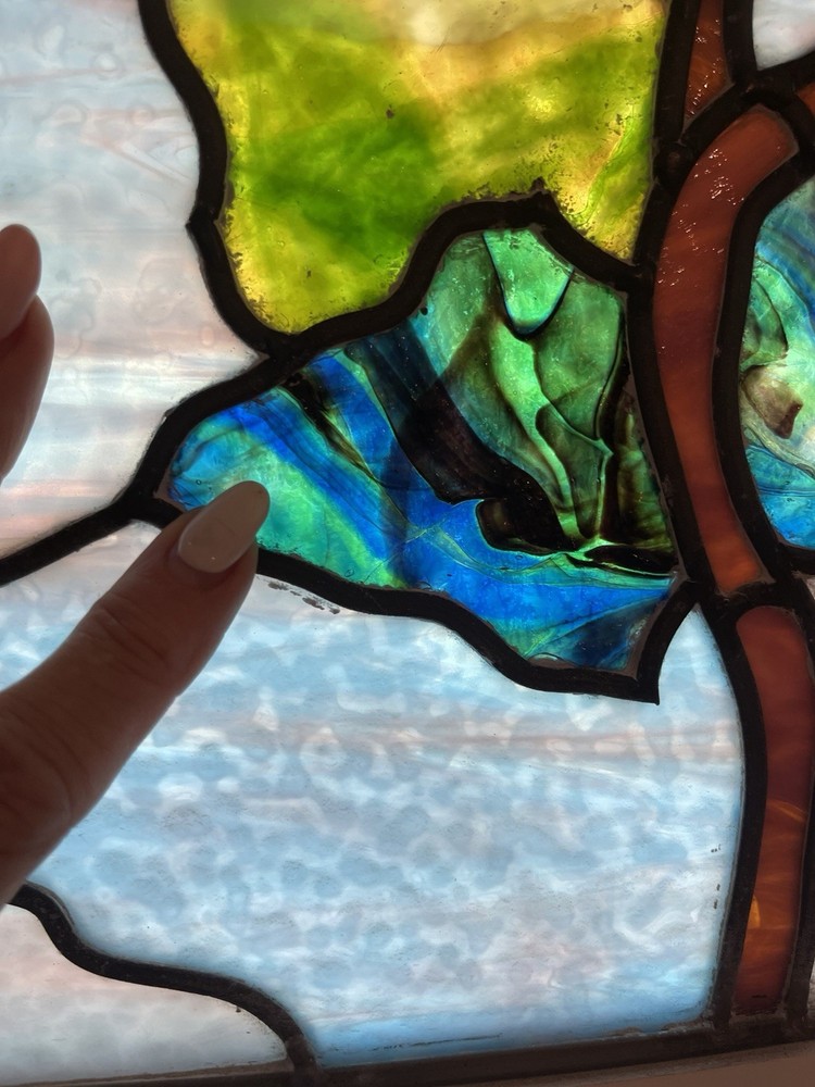 Figural Stained Glass Window