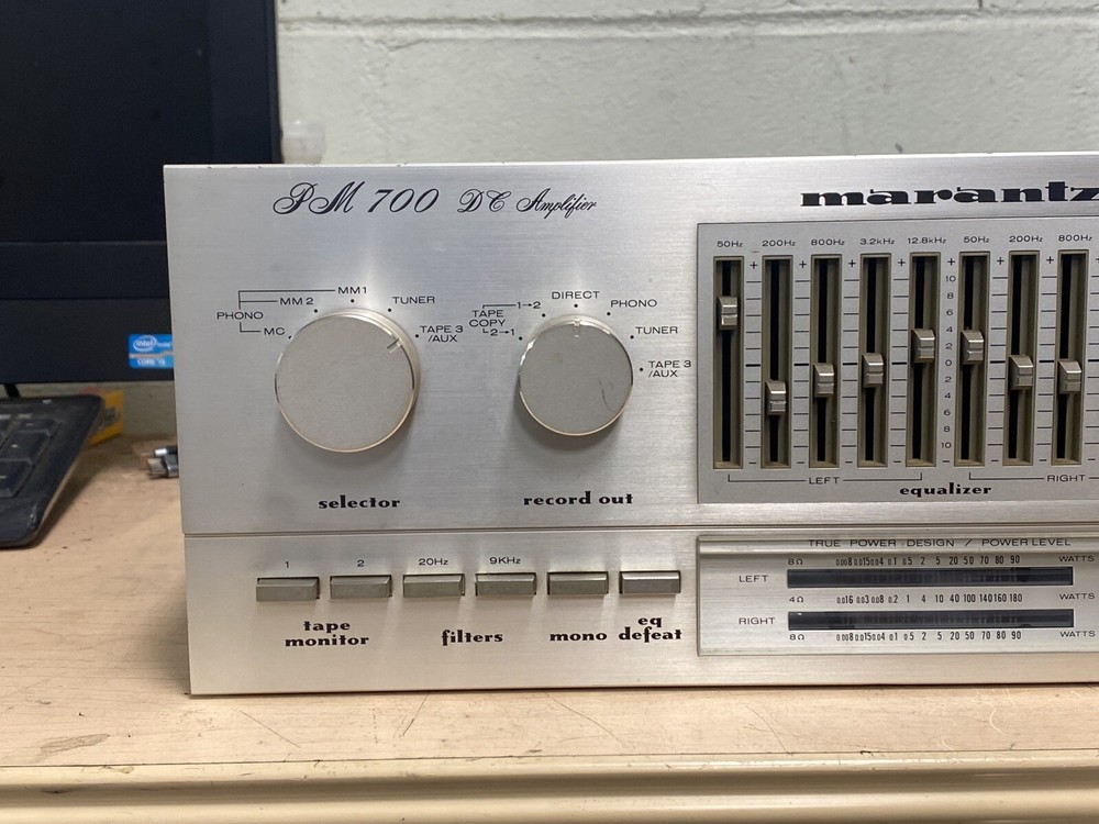 Marantz PM-700 Stereo Amplifier 80Watt Phono MM/MC