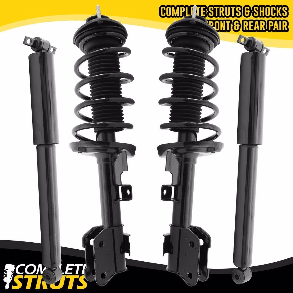 2011-2017 Honda Odyssey Front Quick Complete Struts & Rear Shock Absorber Bundle