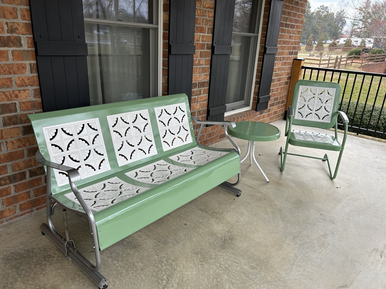 vintage bunting glider Slider Bearing Assembly