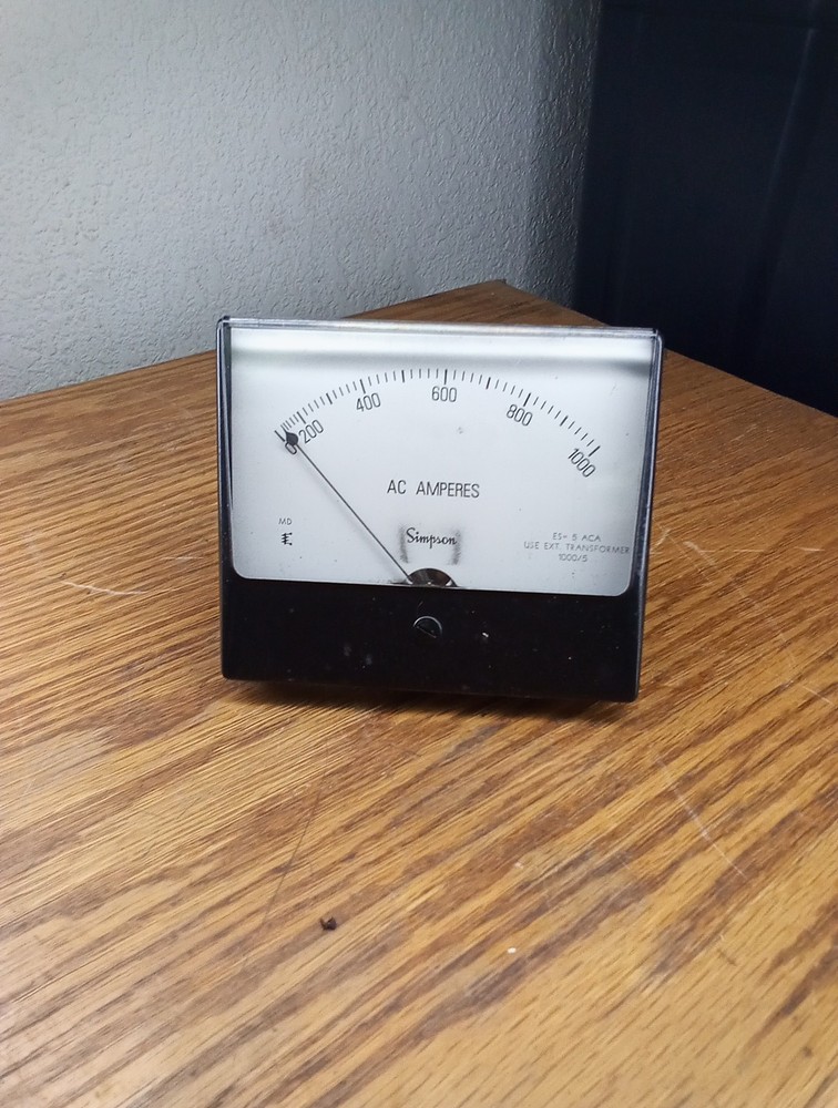 Simpson AJ1221074605 Amp meter