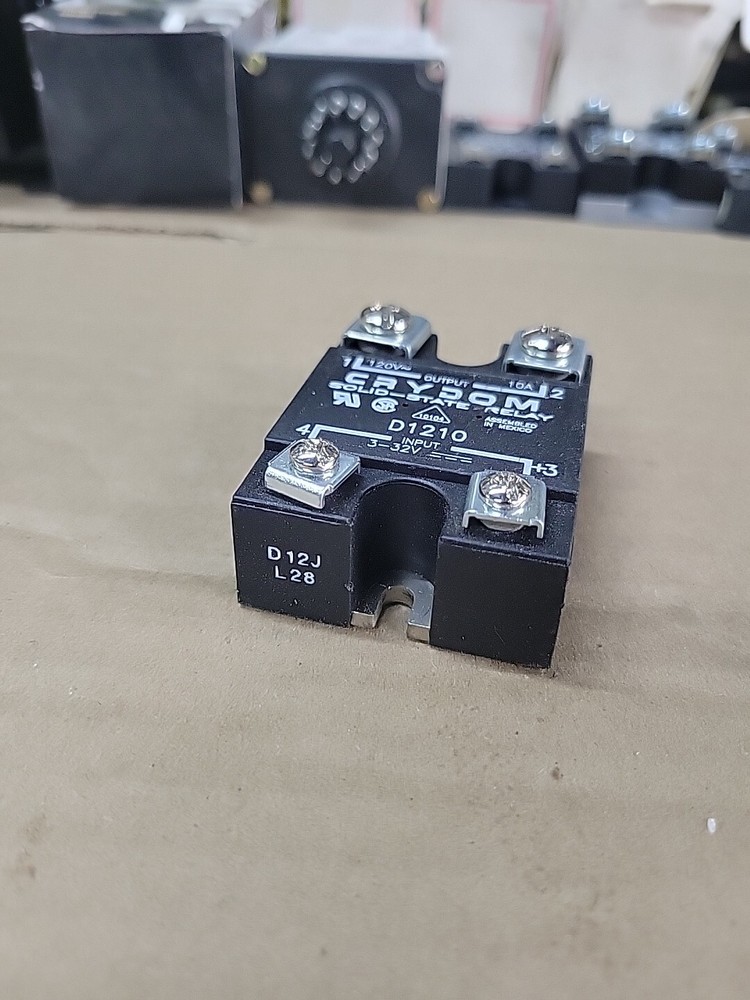 1) New Old Stock Crydom D1210 Solid State Relay