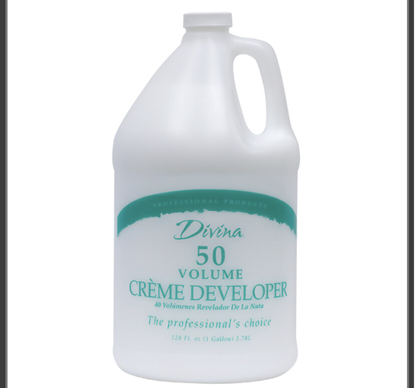 Cream Developer Gallon 10 20 30 40 or 50 Volume