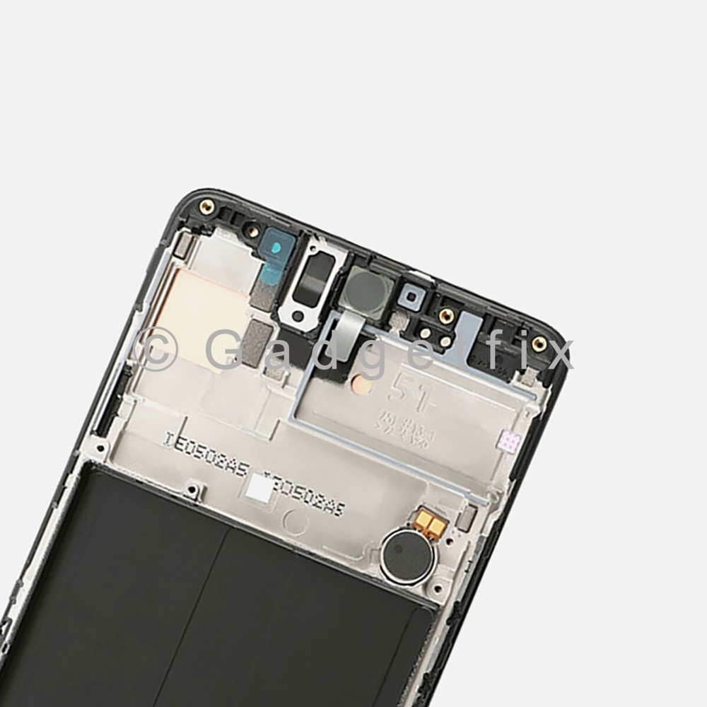 For Samsung Galaxy A51 A515 (2019) OLED Display Touch Screen Frame Replacement