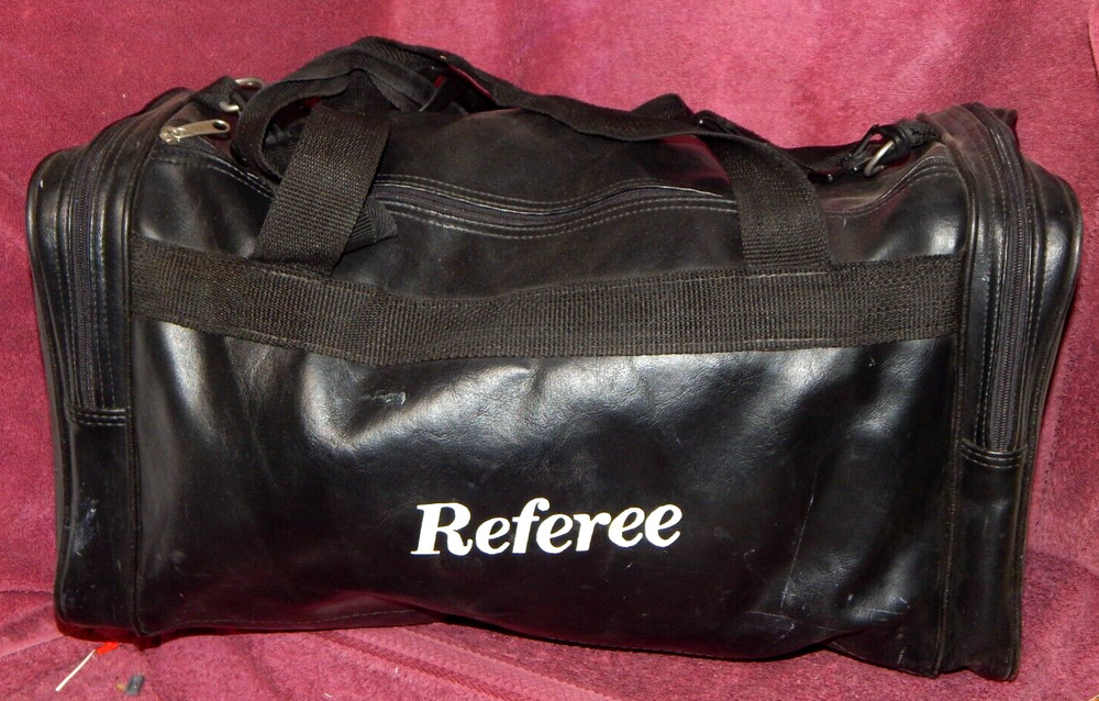 REFEREE Gym Travel Bag Leather