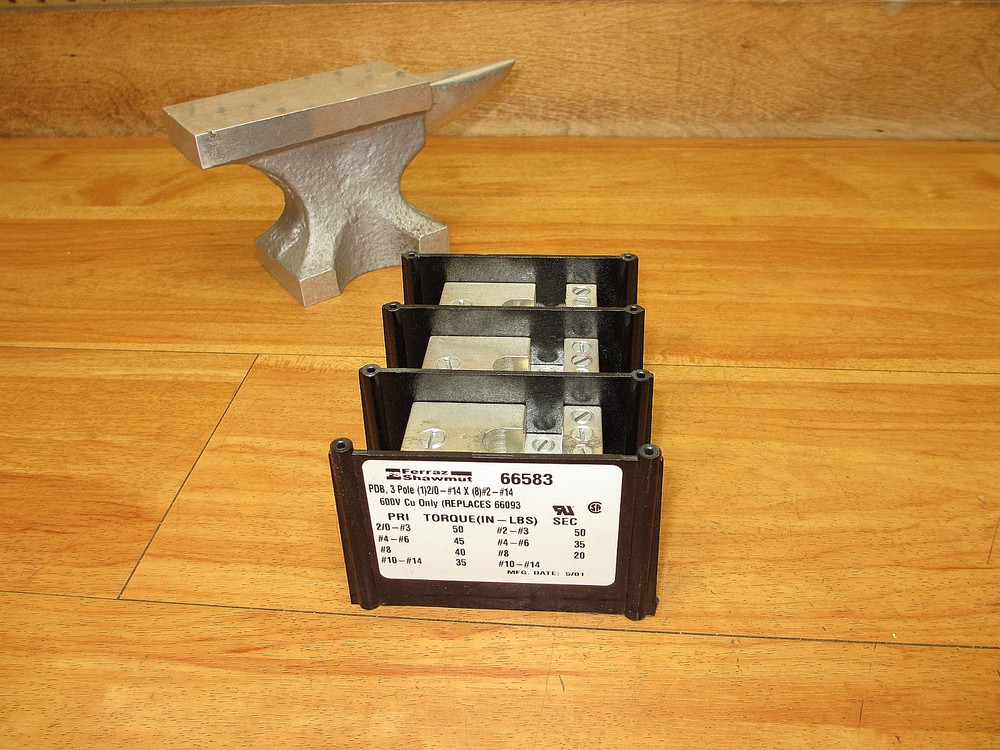 Ferraz Shawmut 66583 *NEW* Power Distribution Block